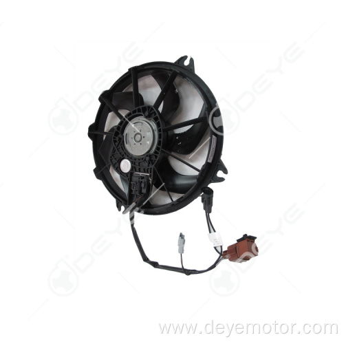 1253.N8 Cooling fan with radiator for Peugeot 407